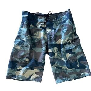 Quiksilver Camouflage Surf Board Shorts Men’s 28